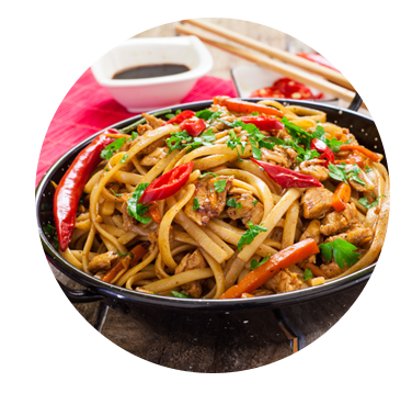 90. Chicken Chow Mein